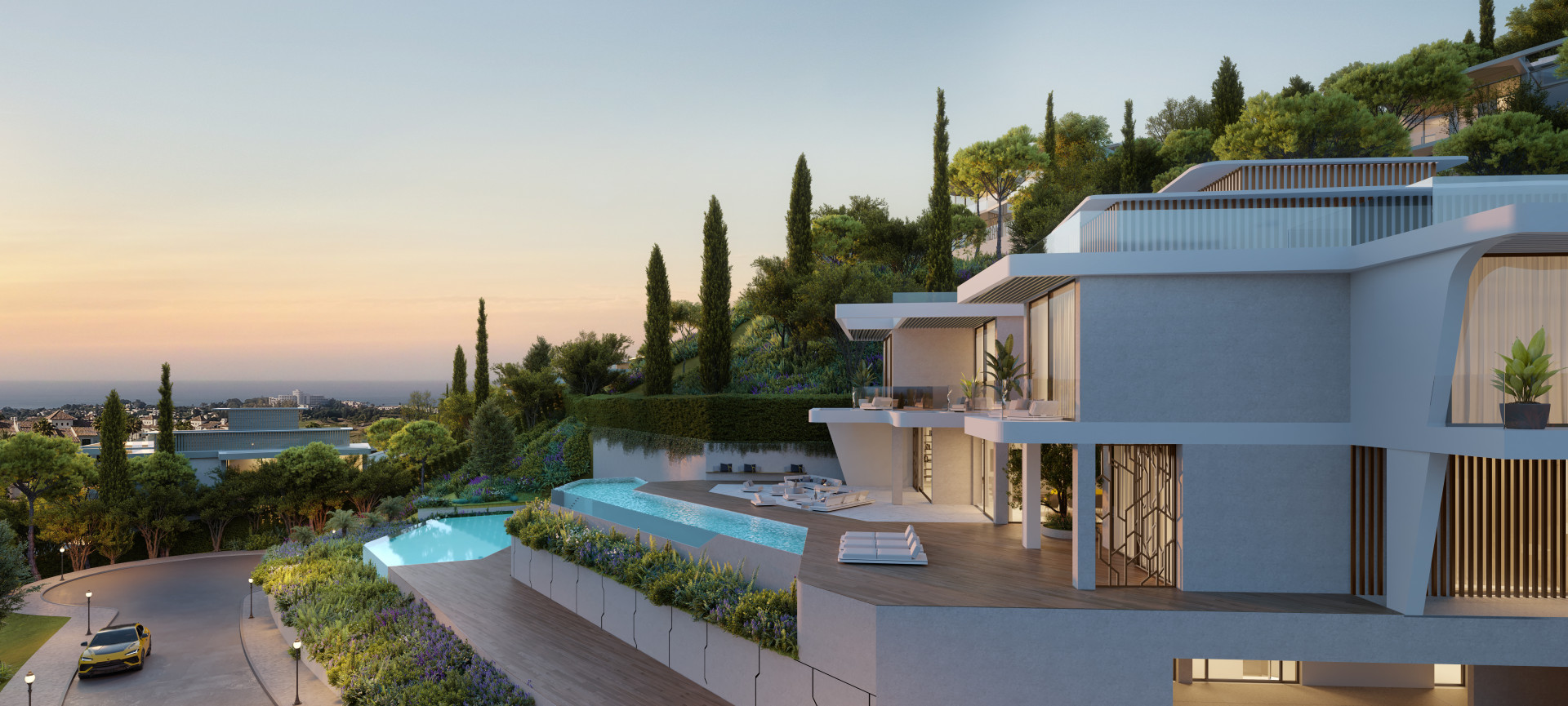 Diamante Villas with Private Car Lift - Inspired by Lamborghini - Tierra Viva