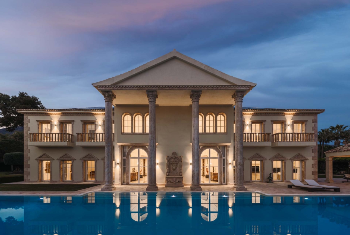 Tuscany Palazzo-Style Mansion in Sierra Blanca - Golden Mile, Marbella