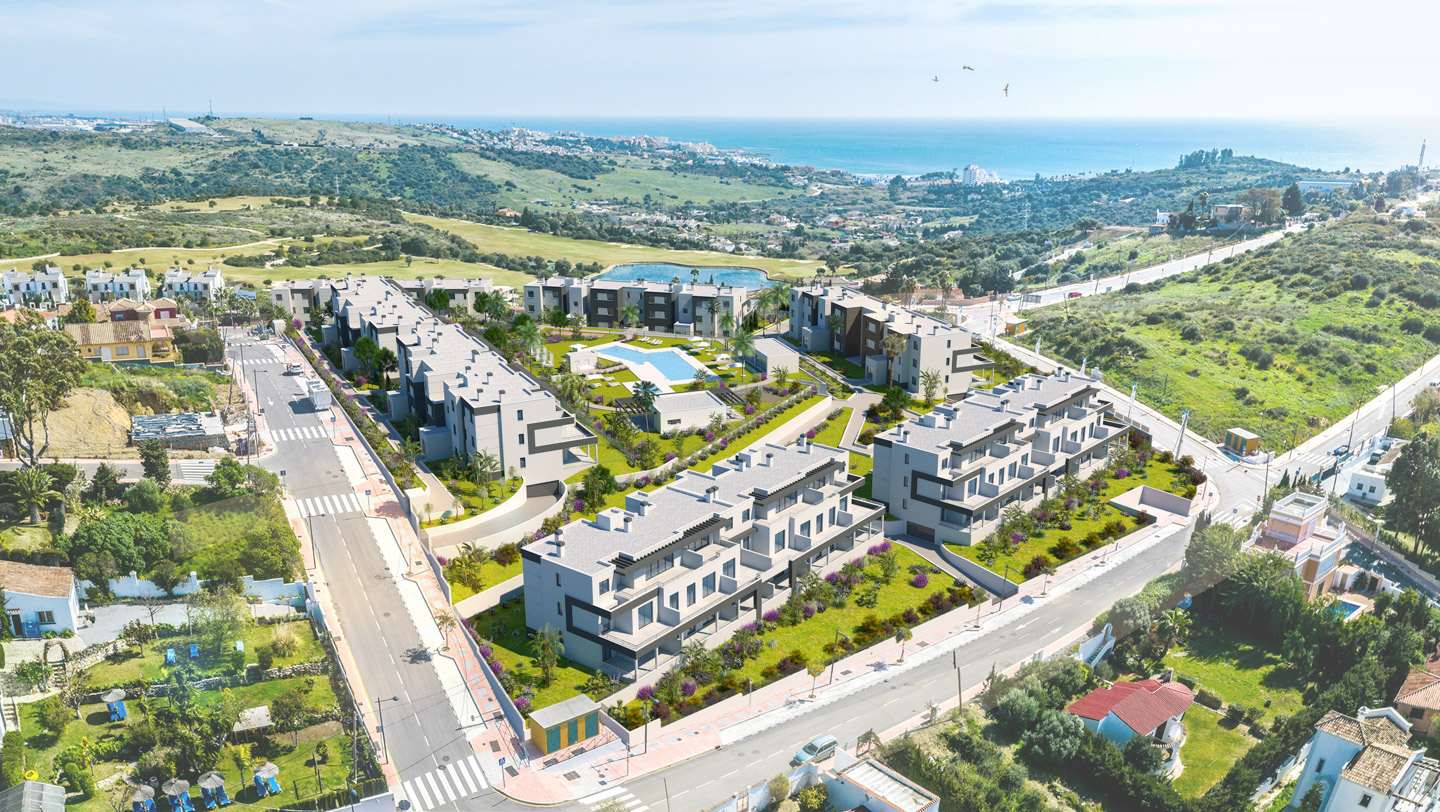 VROM_GENERAL_01 Apartments & Penthouses in Valle romano, Estepona