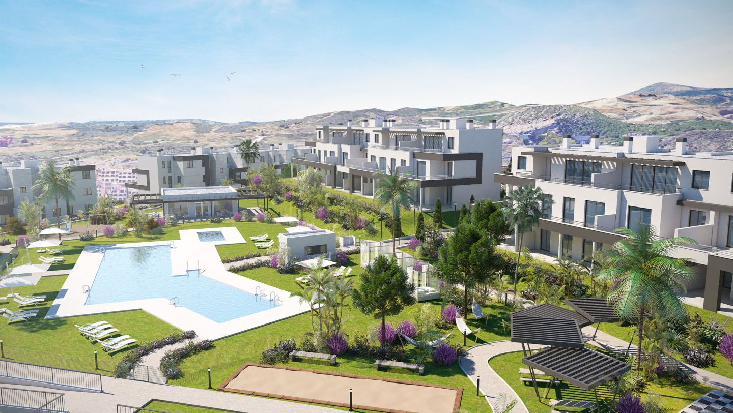 VROM_GENERAL_02 Apartments & Penthouses in Valle romano, Estepona