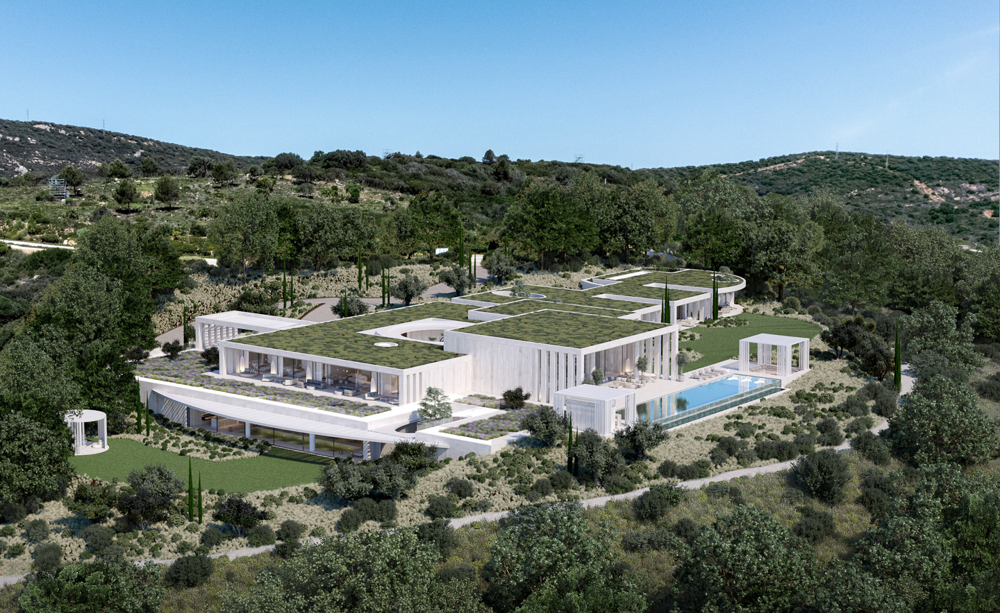 NIWA SEVEN SOTOGRANDE by ARK Architects Manuel Ruiz Moriche INTEGRACION Villa Niwa Sotogrande