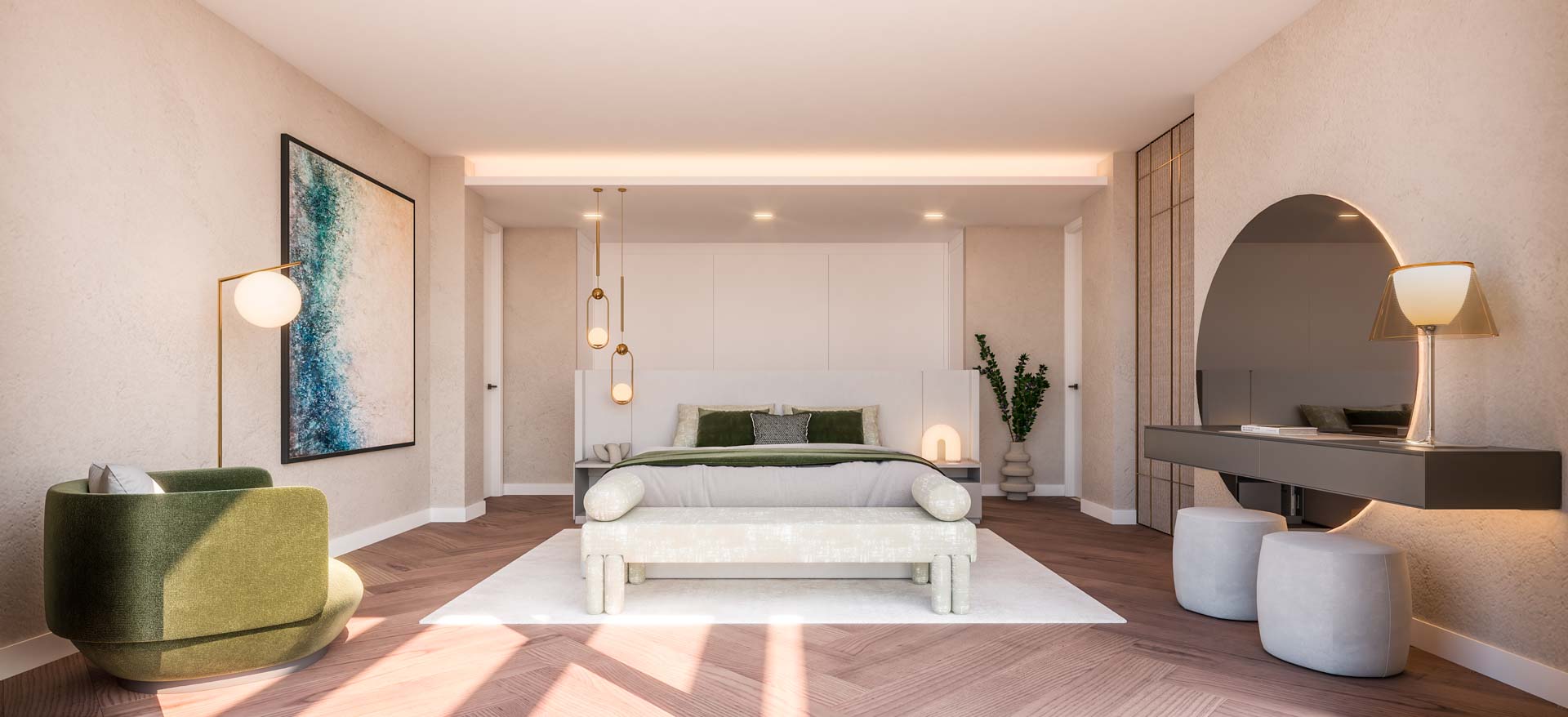 BEDROOM Noura Villas - Marbella Golden Mile