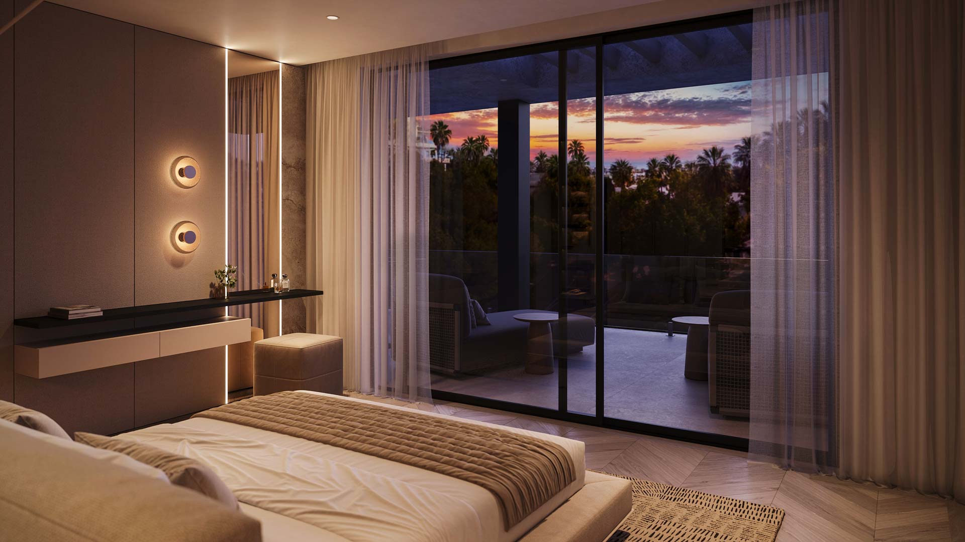 BEDROOM 4 Noura Villas - Marbella Golden Mile