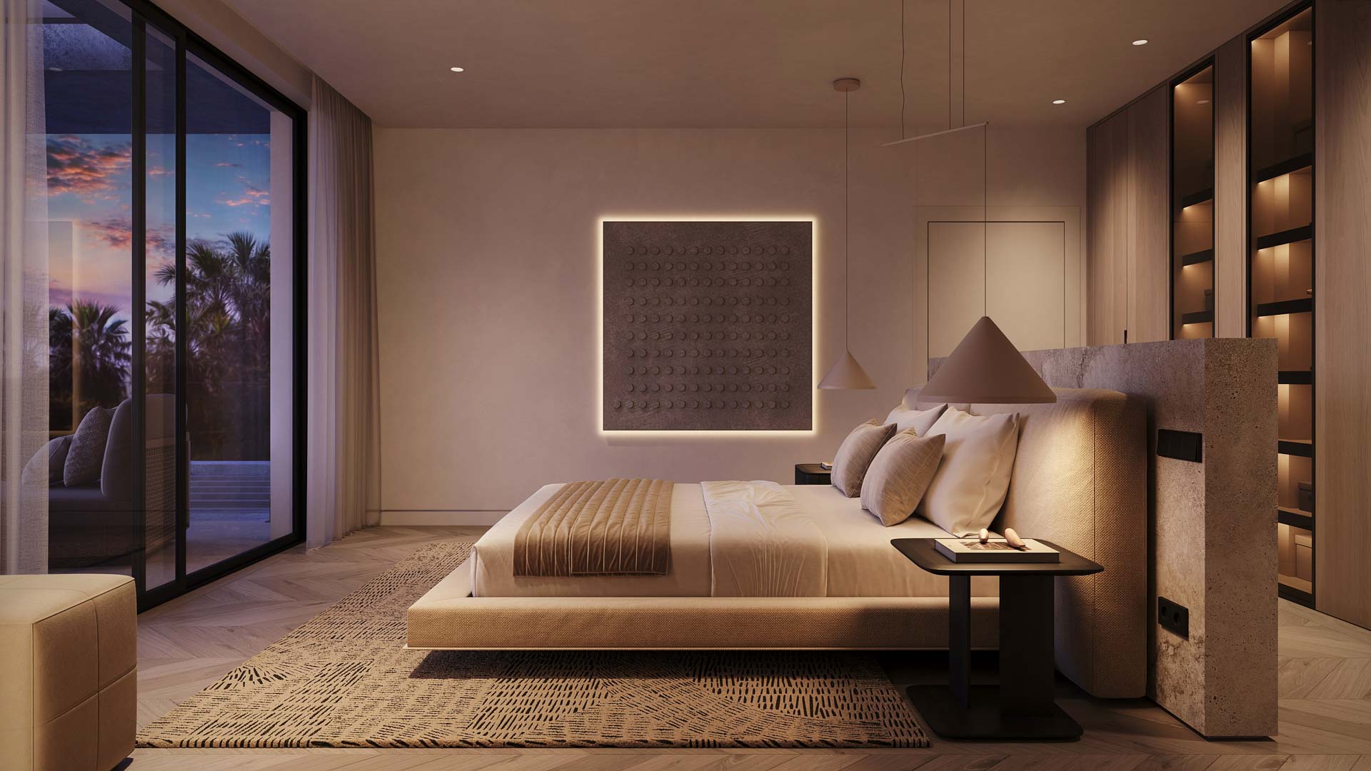 BEDROOM 5 Noura Villas - Marbella Golden Mile