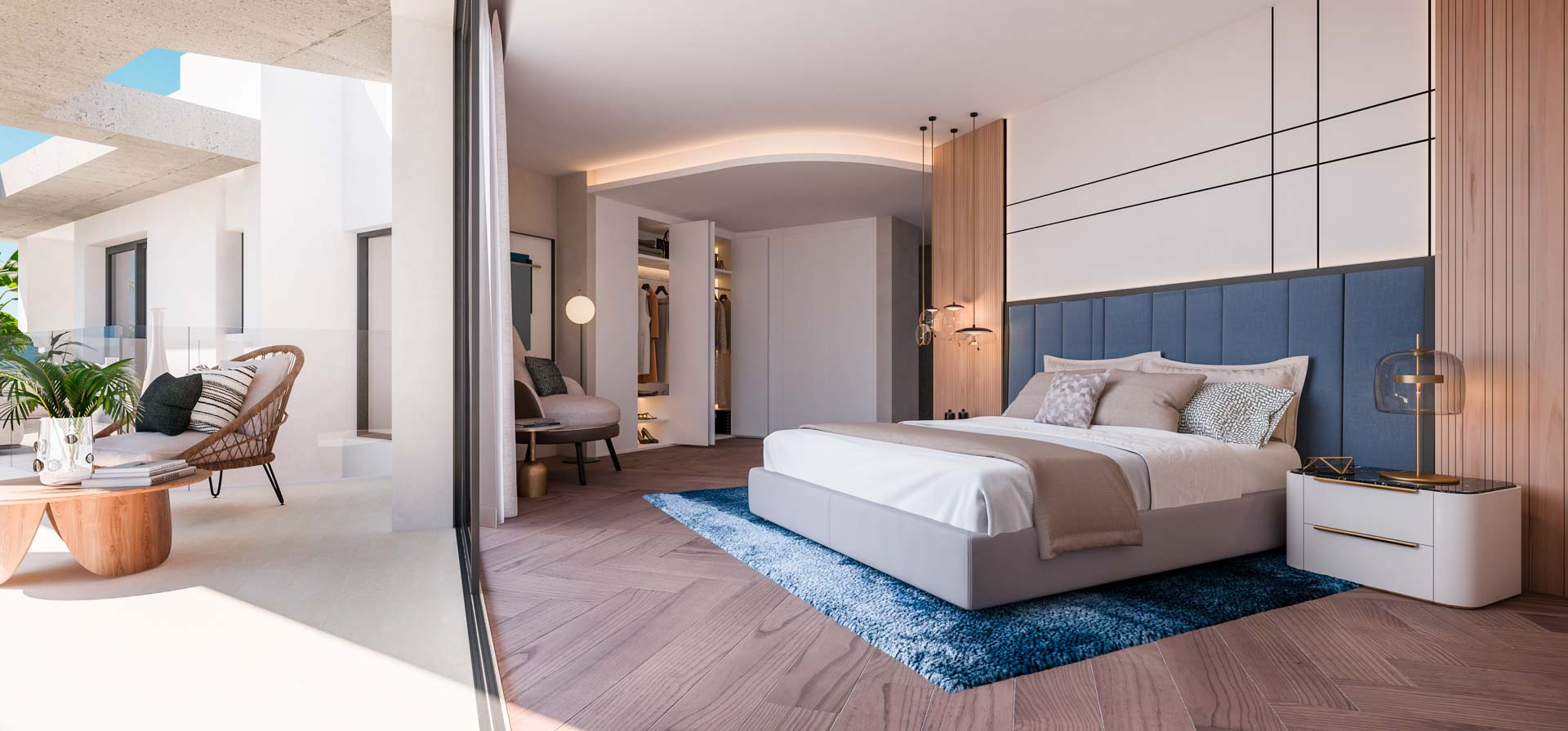 BEDROOM Noura Villas - Marbella Golden Mile