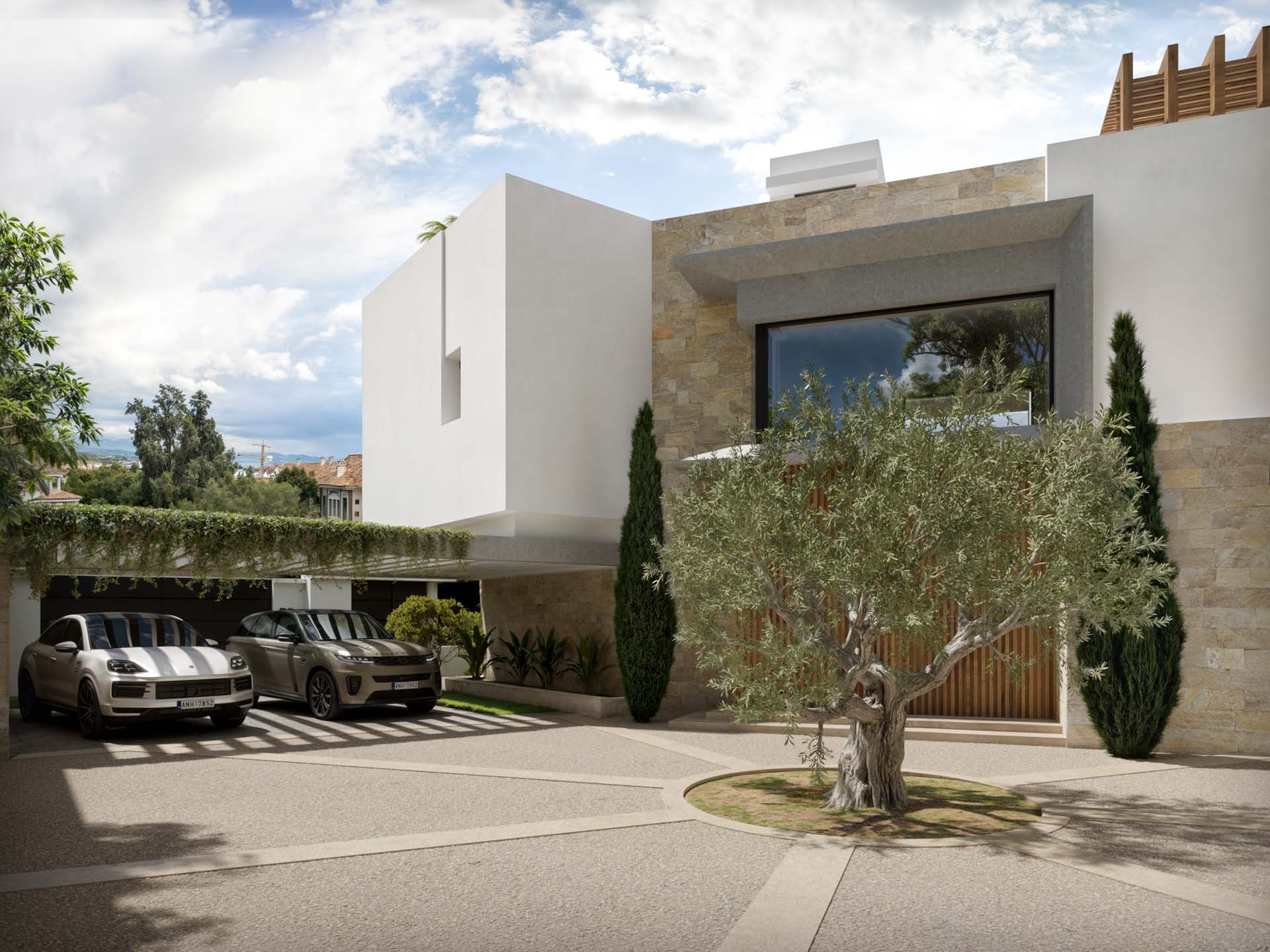 ENTRANCE 1 Noura Villas - Marbella Golden Mile