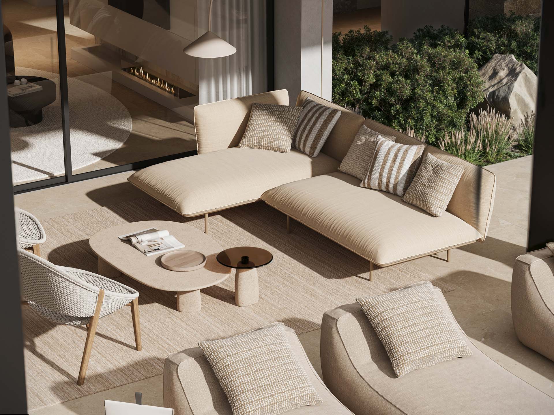 TERRACE 1 Noura Villas - Marbella Golden Mile