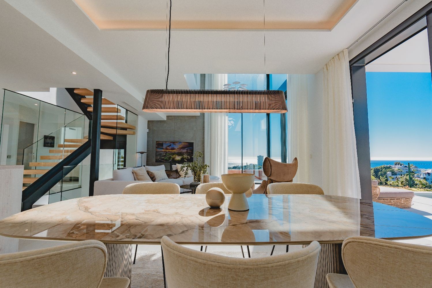 tl-salon-comedor-2 The List - Luxury Townhouses in Rio Real, Marbella
