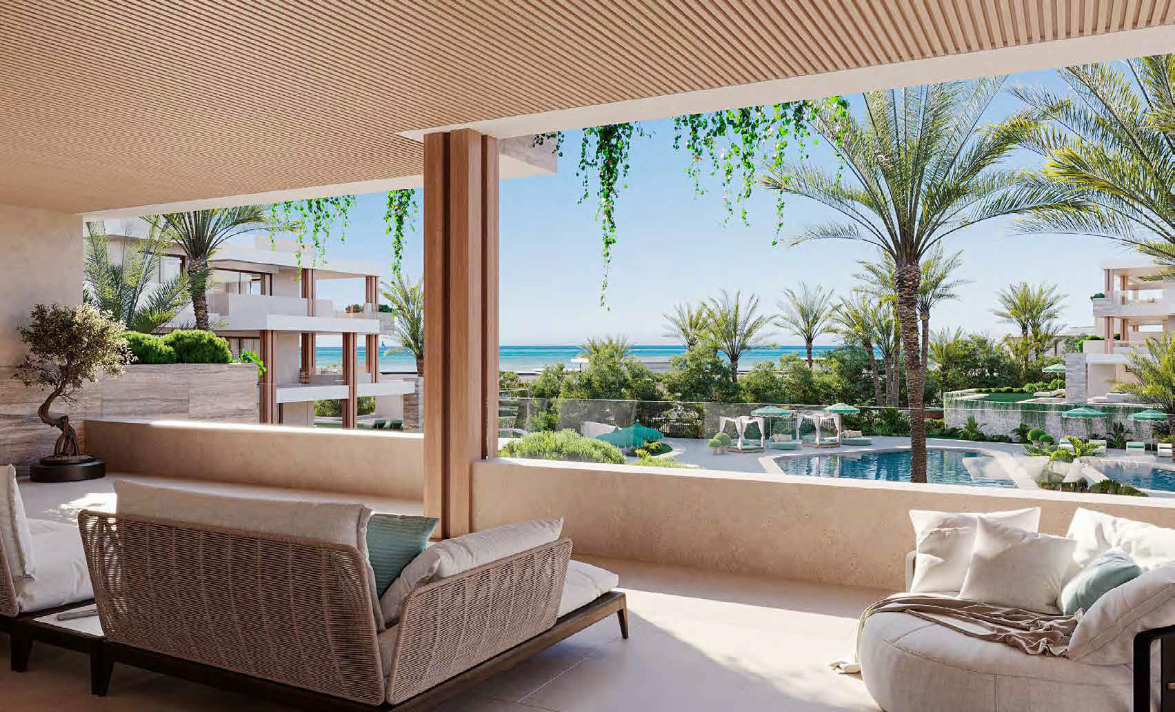 Sierra Blanca by the sea