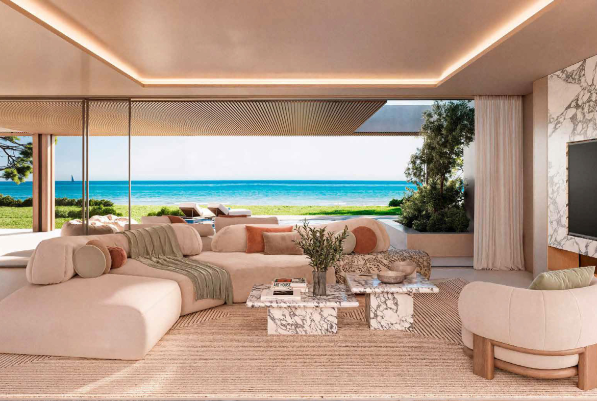 Sierra Blanca by the sea