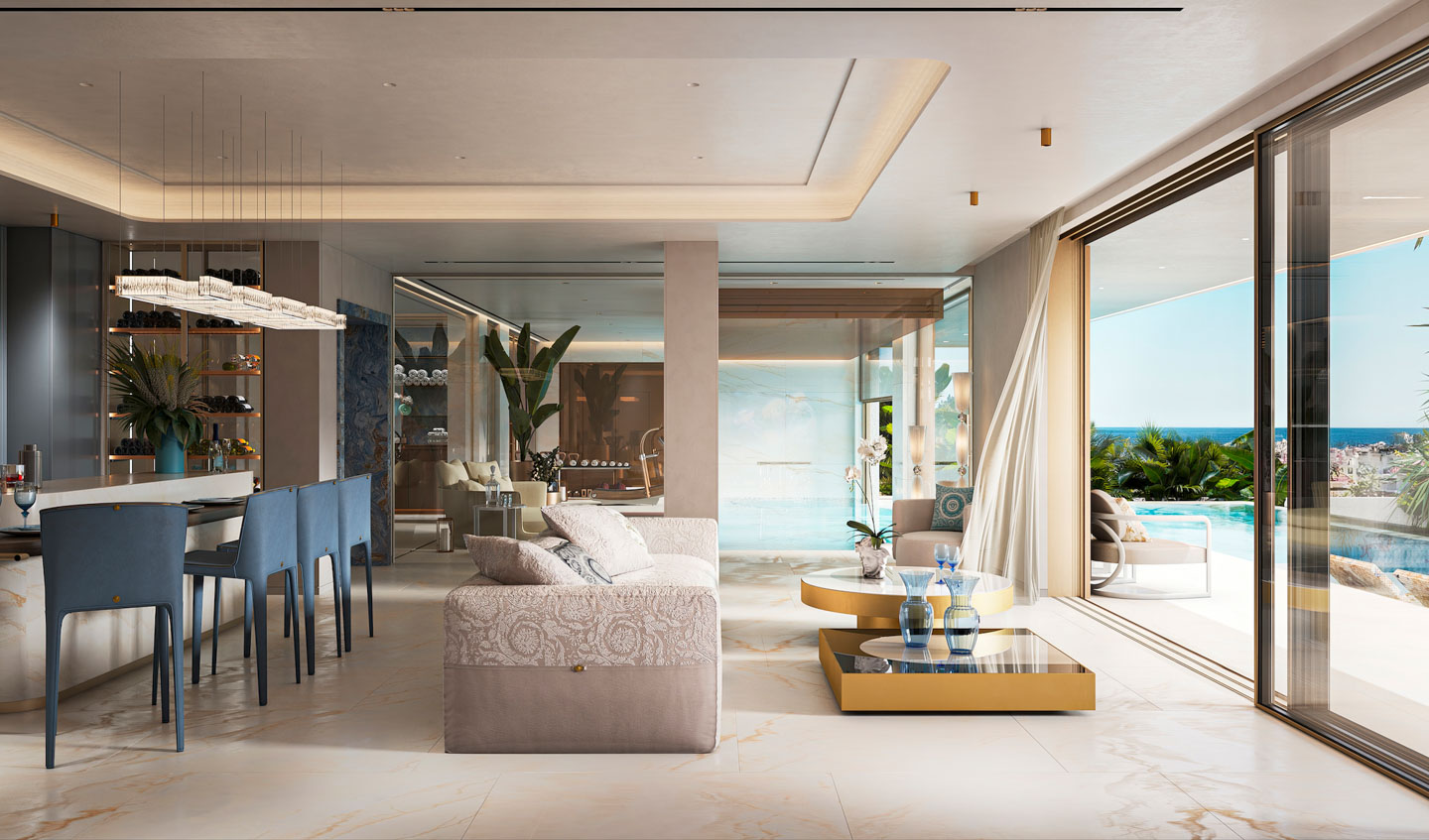 Ocho de Oro Villas - Nueva Andalucia, Marbella