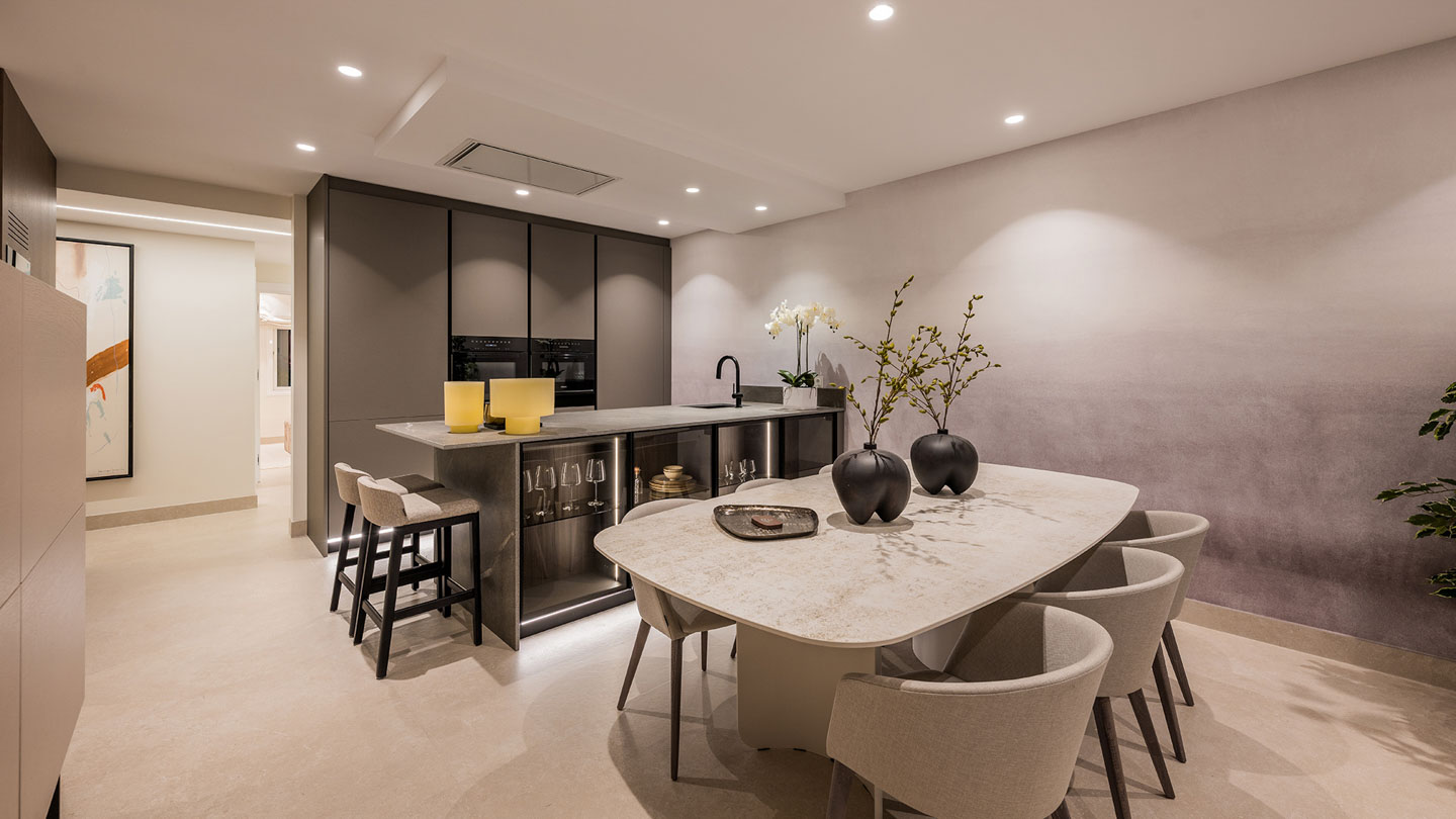 Apartment in Menara Beach, New Golden Mile, Estepona