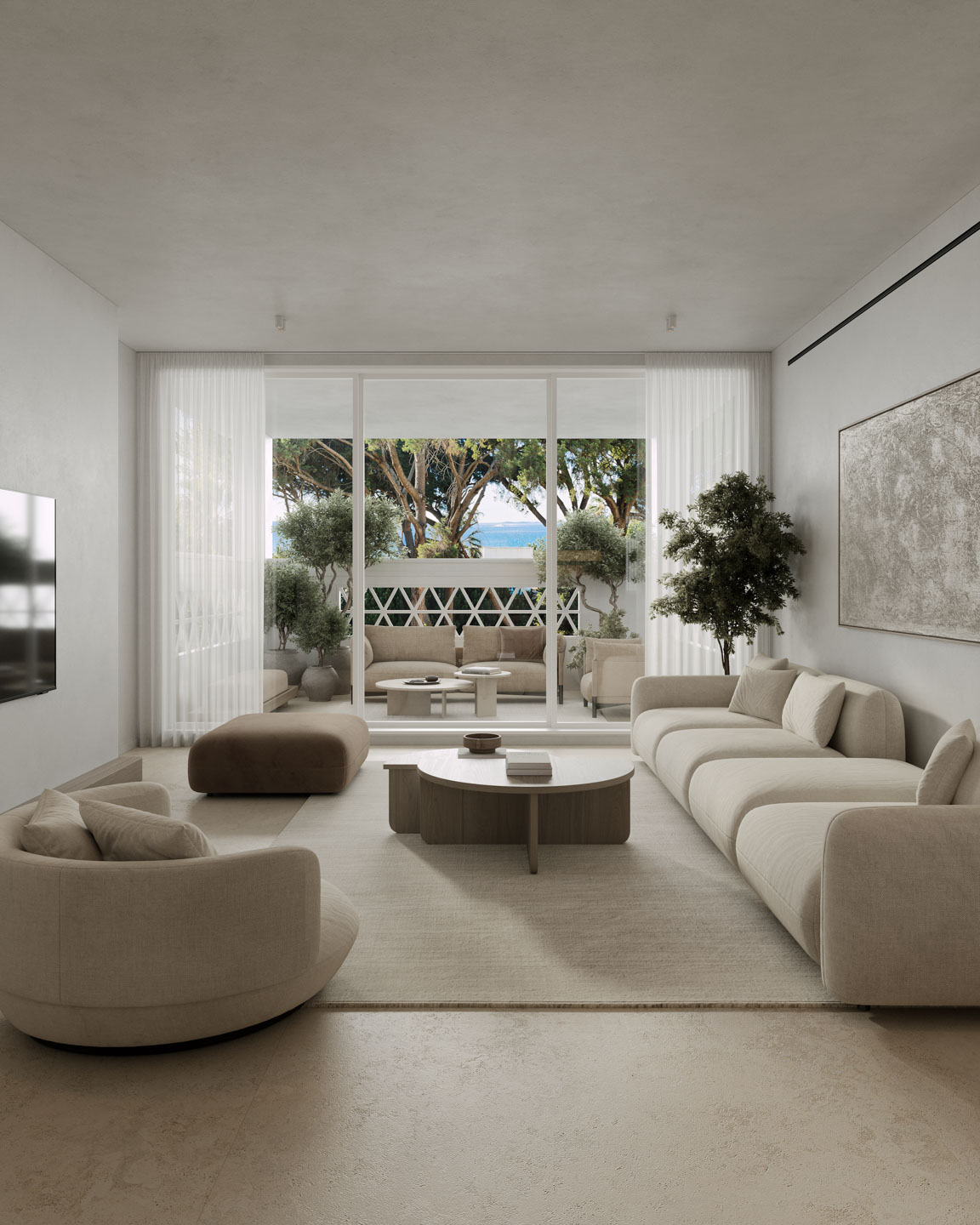 Beachfront Apartment in Playas del Duque, Puerto Banus