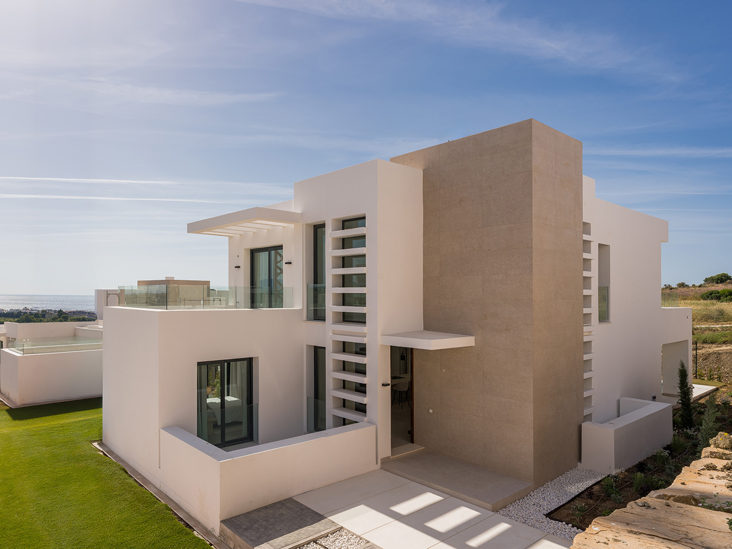 Aurea Villas – Entrance Aurea Villas — Exclusive Living on Estepona Golf