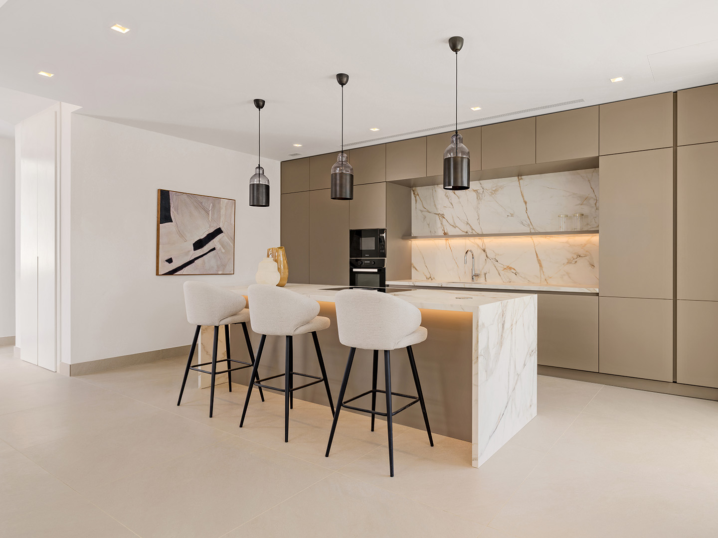 Aurea Villas – Kitchen1 Aurea Villas — Exclusive Living on Estepona Golf