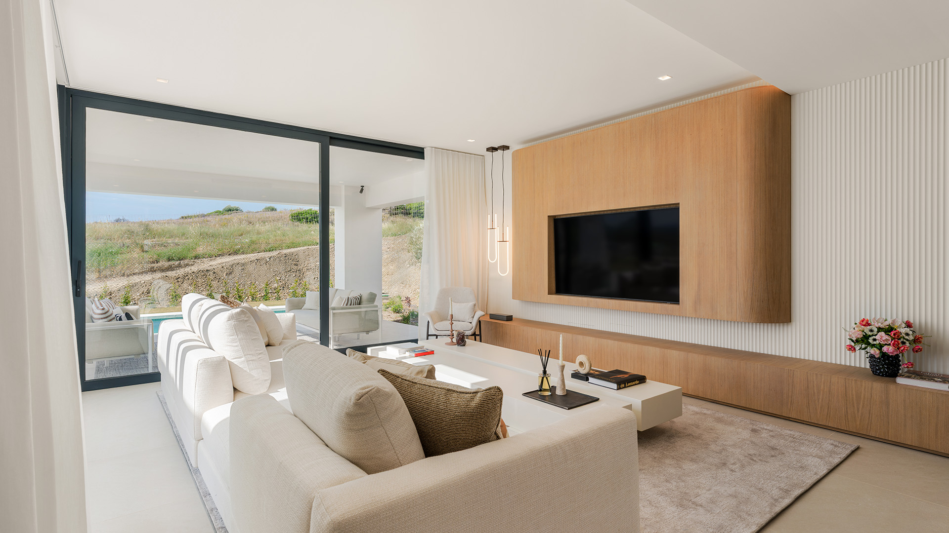 Aurea Villas – Living Room Aurea Villas — Exclusive Living on Estepona Golf