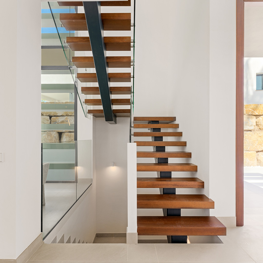 Aurea Villas – Stairs Aurea Villas — Exclusive Living on Estepona Golf
