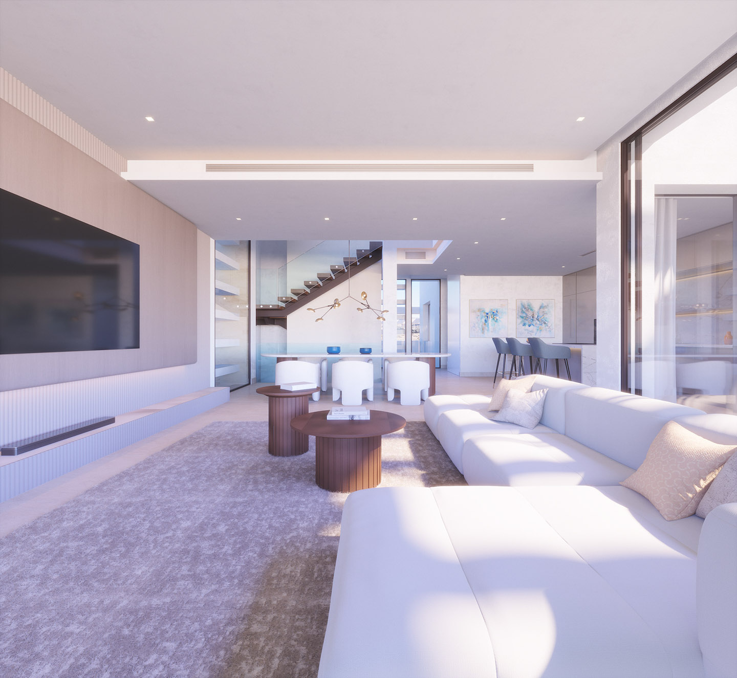 LIVINGROOM 2 – AUREA VILLAS Aurea Villas — Exclusive Living on Estepona Golf