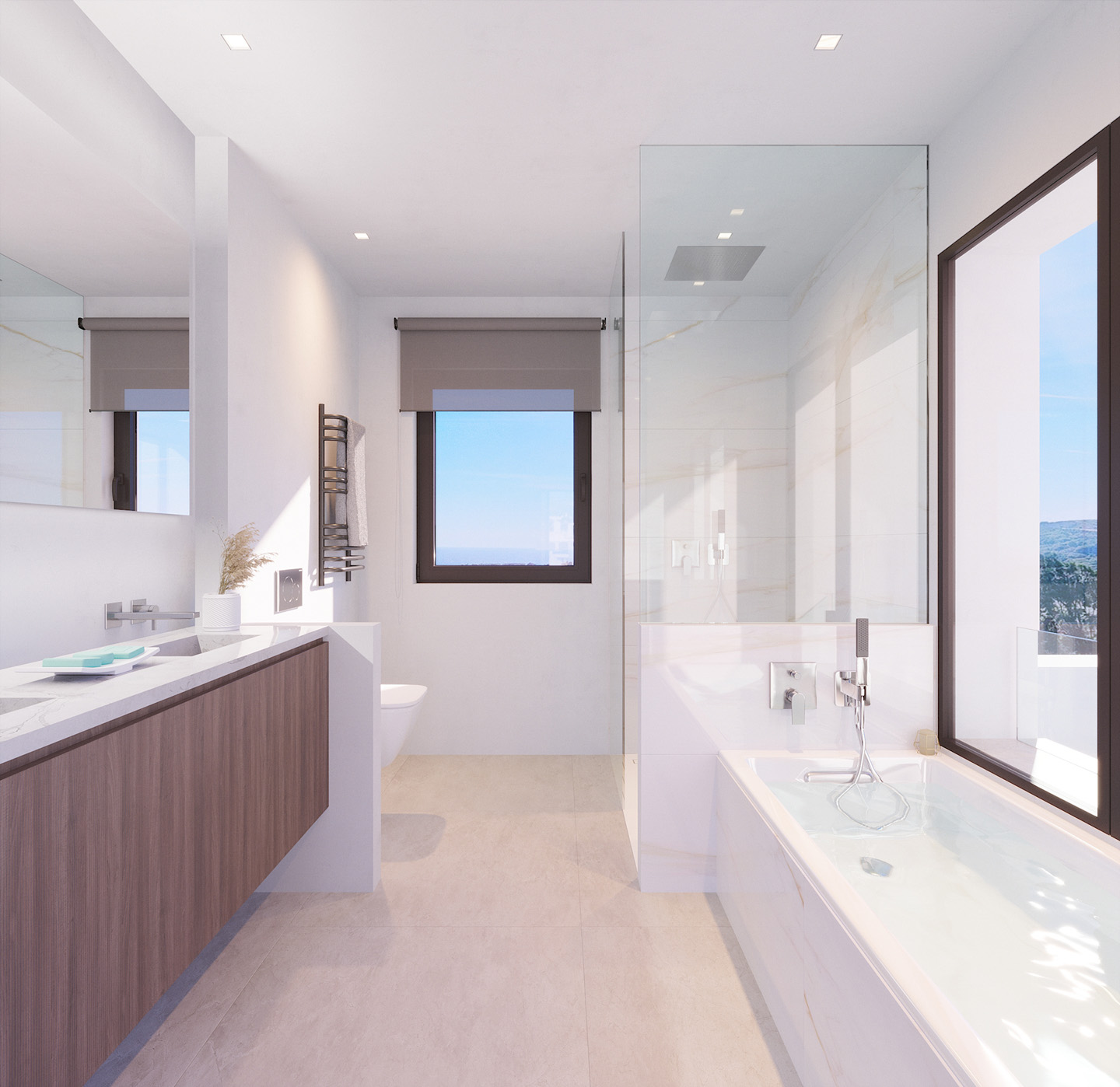 MAIN BATHROOM – AUREA VILLAS Aurea Villas — Exclusive Living on Estepona Golf