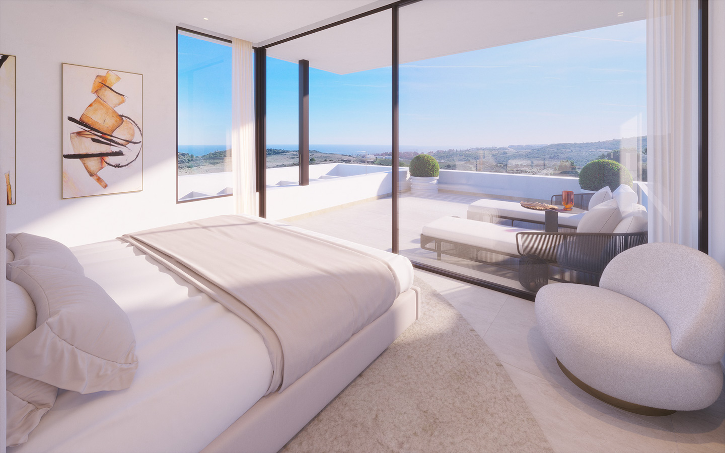 MASTER BEDROOM 1 – AUREA VILLAS Aurea Villas — Exclusive Living on Estepona Golf