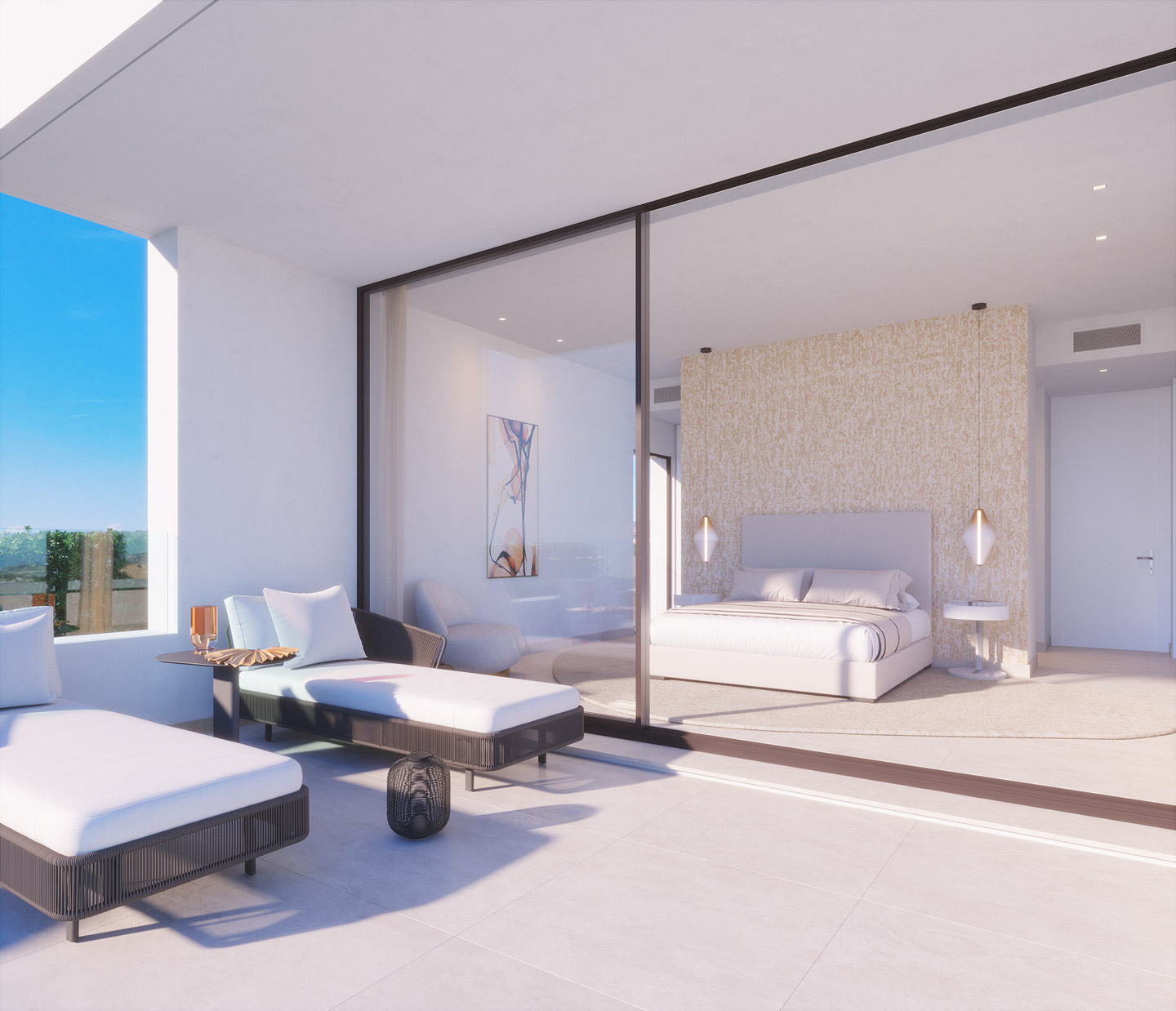 MASTER BEDROOM 2 – AUREA VILLAS Aurea Villas — Exclusive Living on Estepona Golf